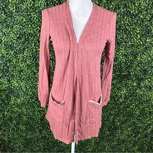 Nwt Women's‎ mauve Pink cozy Cardigan